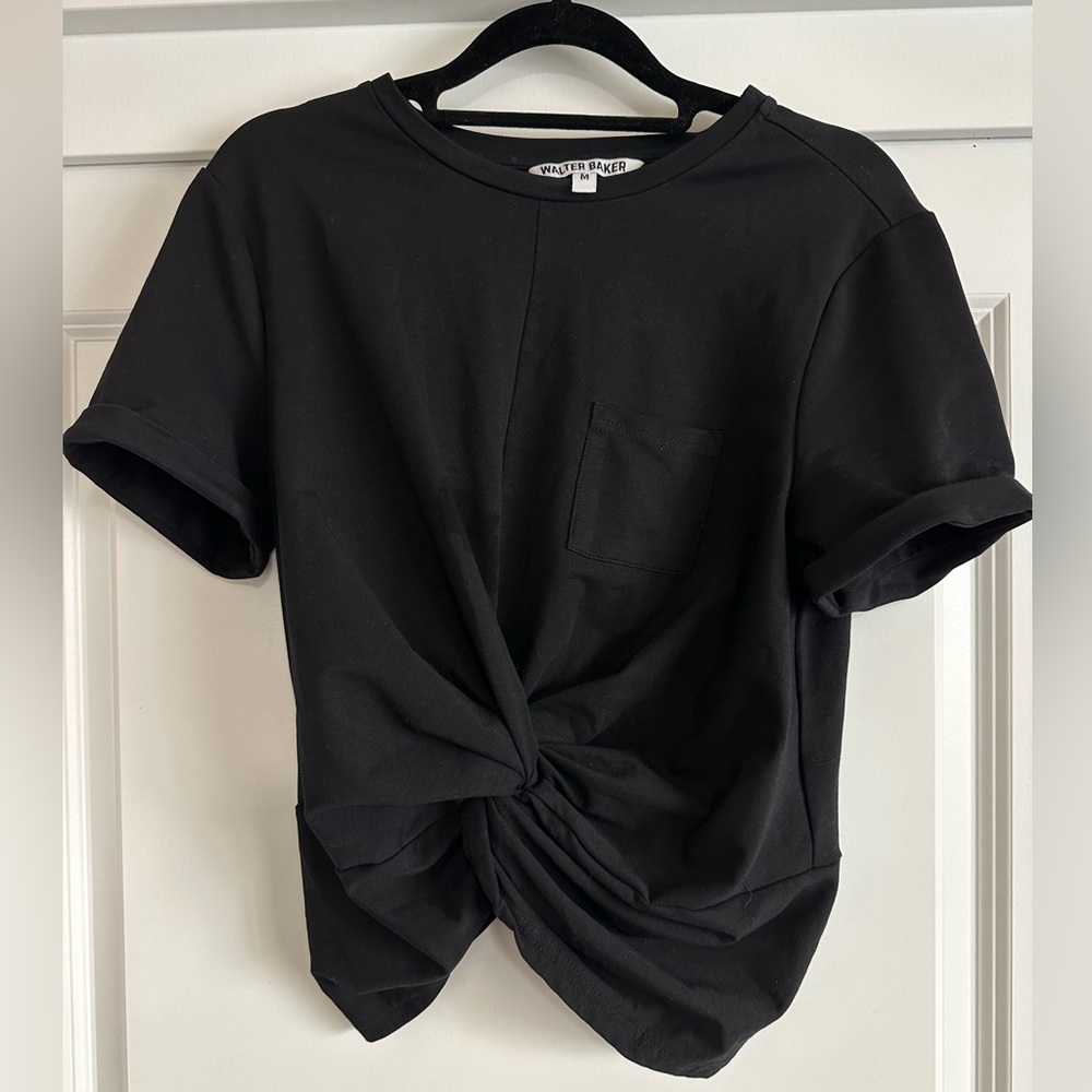 Walter Baker wrap tie tshirt